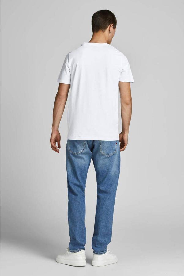 Jack & Jones T-shirt JJEORGANIC BASIC TEE SS O-NE 5PK MP NOOS (5-delig Set van 5) - Foto 3