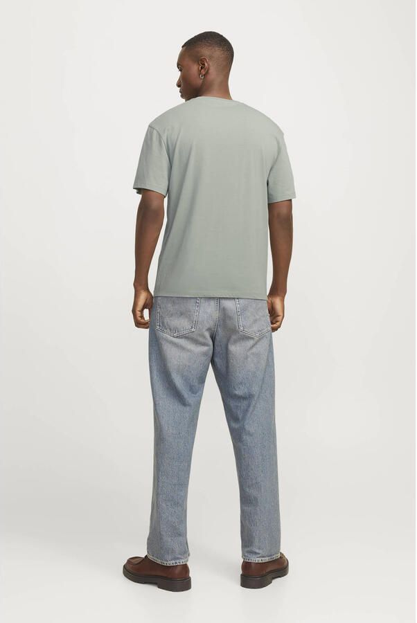 Jack & Jones Shirt met ronde hals JJECORP GRAPHIC TEE SS O-NECK NOOS