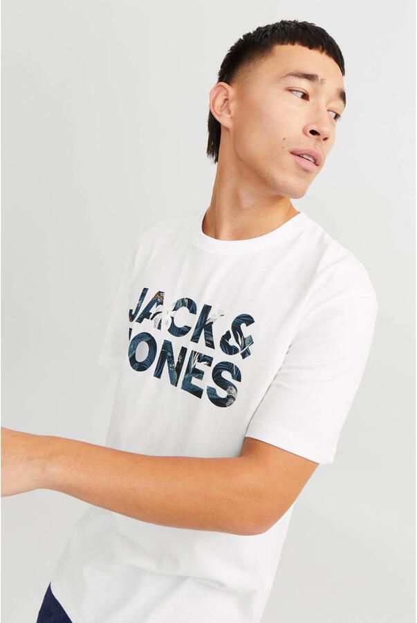Jack & Jones Shirt met ronde hals JJEBRYAN CORP LOGO TEE SS O-NECK NOOS
