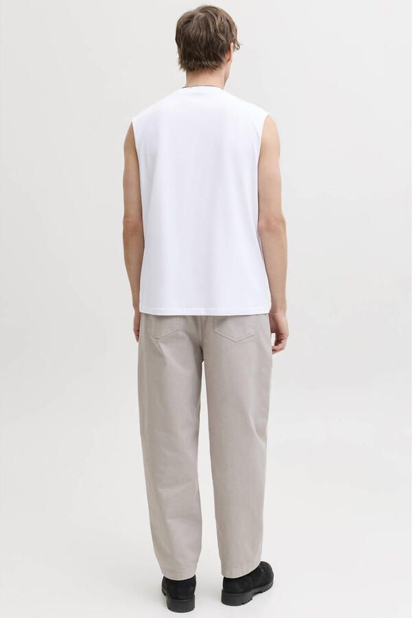 JACK & JONES ESSENTIALS tanktop wit - Foto 3