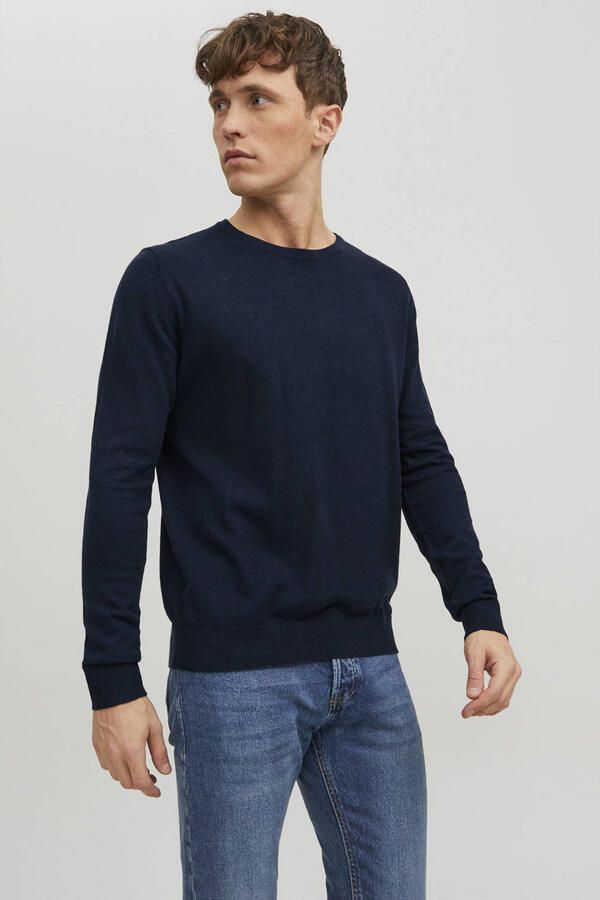 Jack & jones Pullover Jack Jones Emil Knit Noos Blauw Heren