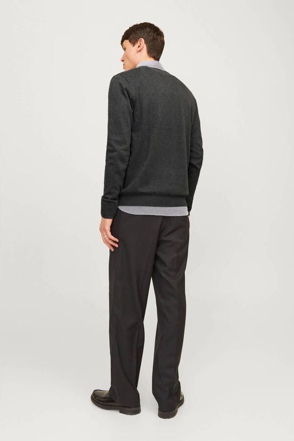 Jack & Jones Trui met V-hals JJEBASIC met V-hals ideaal voor herfst en dagelijks gebruik - Foto 3