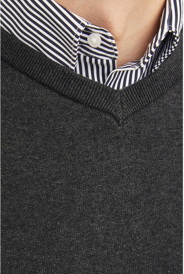 Jack & Jones Trui met V-hals JJEBASIC met V-hals ideaal voor herfst en dagelijks gebruik