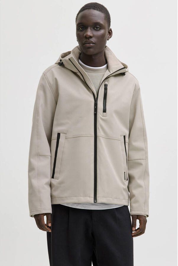 JACK & JONES ESSENTIALS tussenjas beige