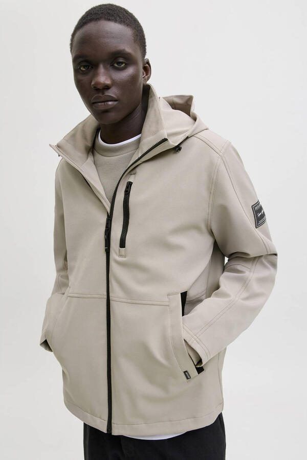 JACK & JONES ESSENTIALS tussenjas beige - Foto 2