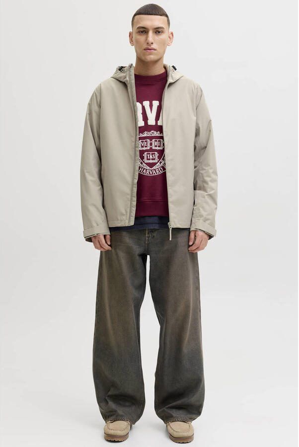 JACK & JONES ESSENTIALS tussenjas beige