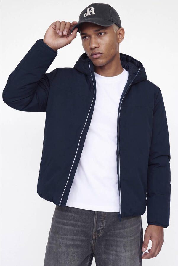 JACK & JONES ESSENTIALS tussenjas donkerblauw - Foto 3