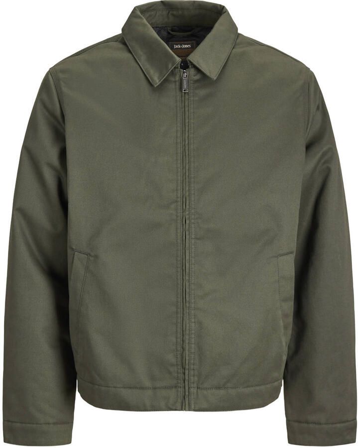 JACK & JONES ESSENTIALS tussenjas donkergroen
