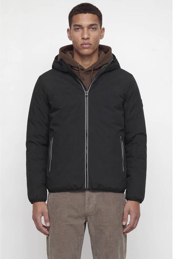JACK & JONES ESSENTIALS tussenjas zwart