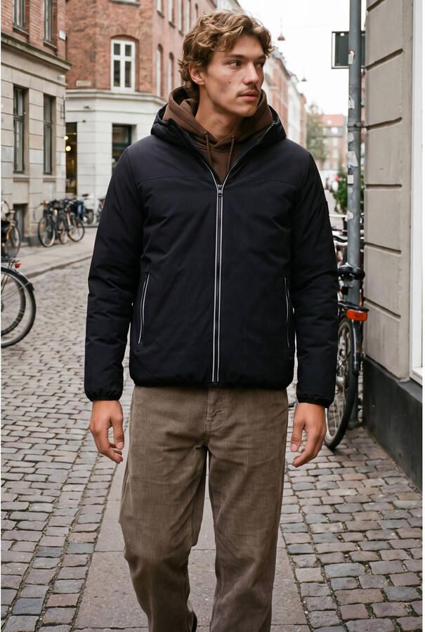 JACK & JONES ESSENTIALS tussenjas zwart - Foto 2