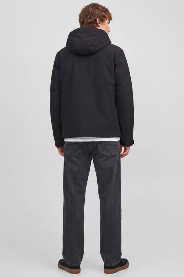 JACK & JONES ESSENTIALS winterjas zwart - Foto 2