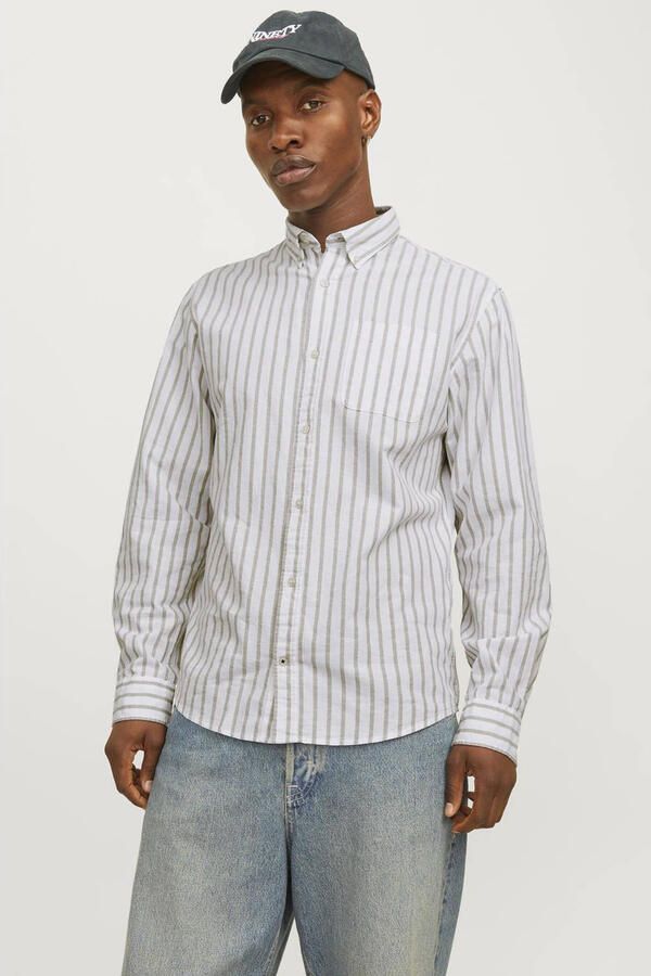 Jack & Jones Overhemd met lange mouwen JJEOXFORD SHIRT LS NOOS