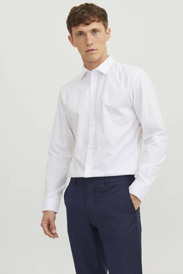 Jack & Jones Overhemd met lange mouwen JJJOE SHIRT LS PLAIN