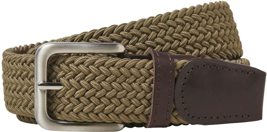 JACK & JONES gevlochten riem JACSPRING groen