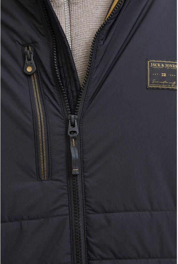 JACK & JONES gewatteerde jas zwart - Foto 4