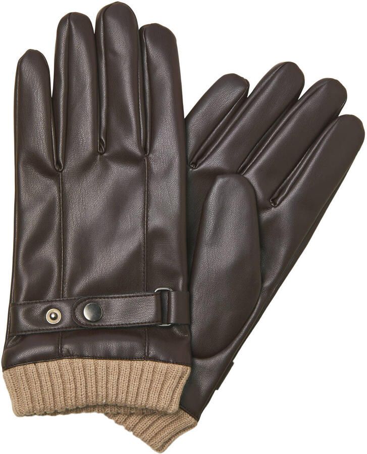 JACK & JONES handschoenen JACALASKA donkerbruin