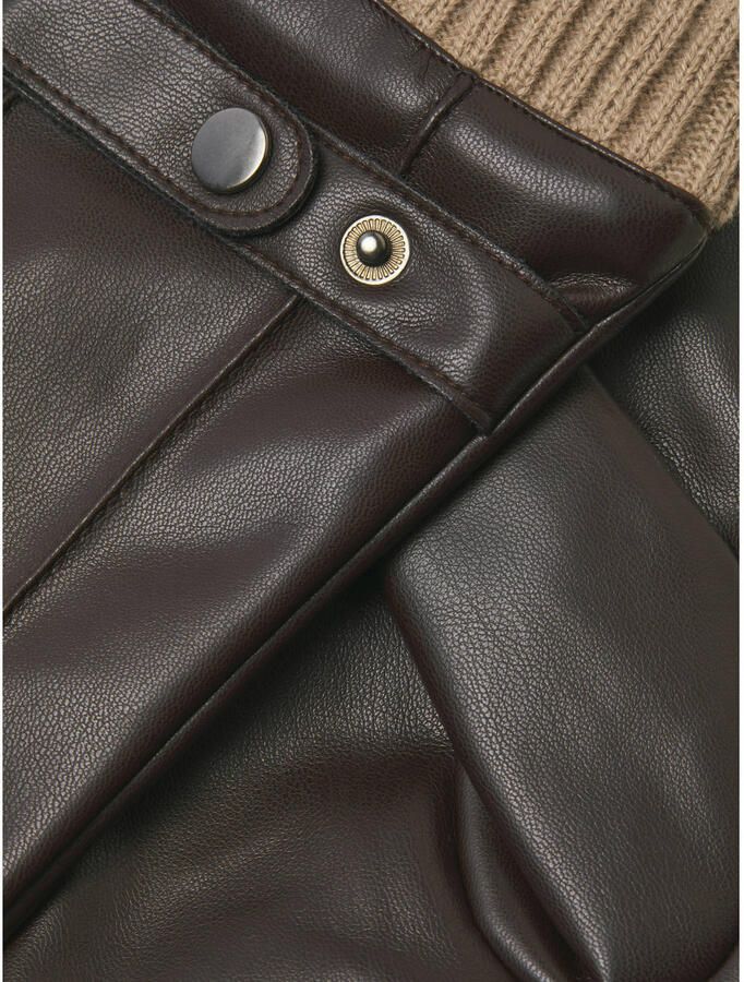 JACK & JONES handschoenen JACALASKA donkerbruin - Foto 3