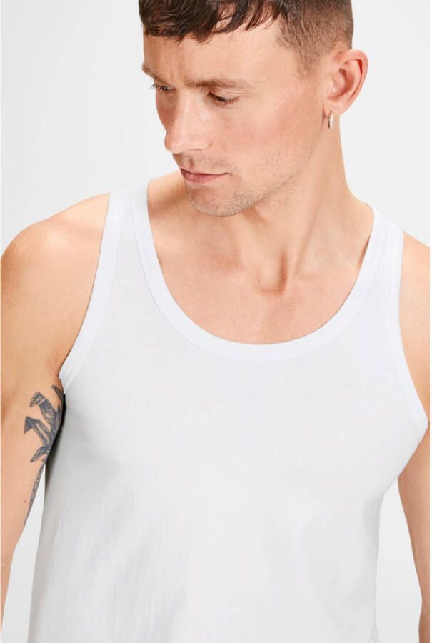 Jack & jones Tanktop Jack Jones Basic White Heren - Foto 2