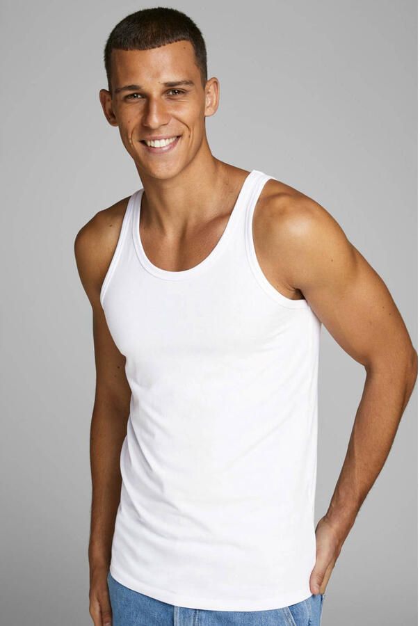 Jack & jones Tanktop Jack Jones Basic White Heren