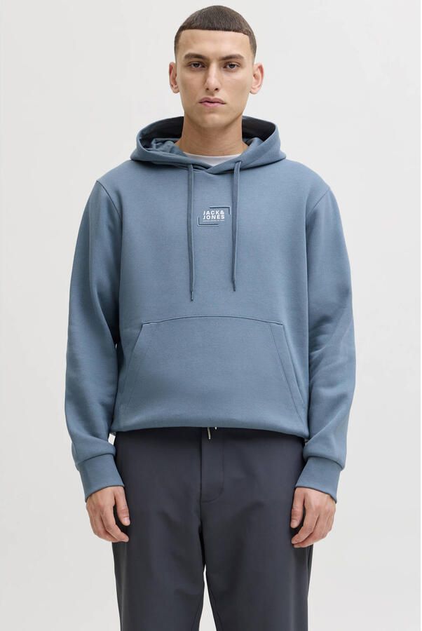 JACK & JONES hoodie blauw