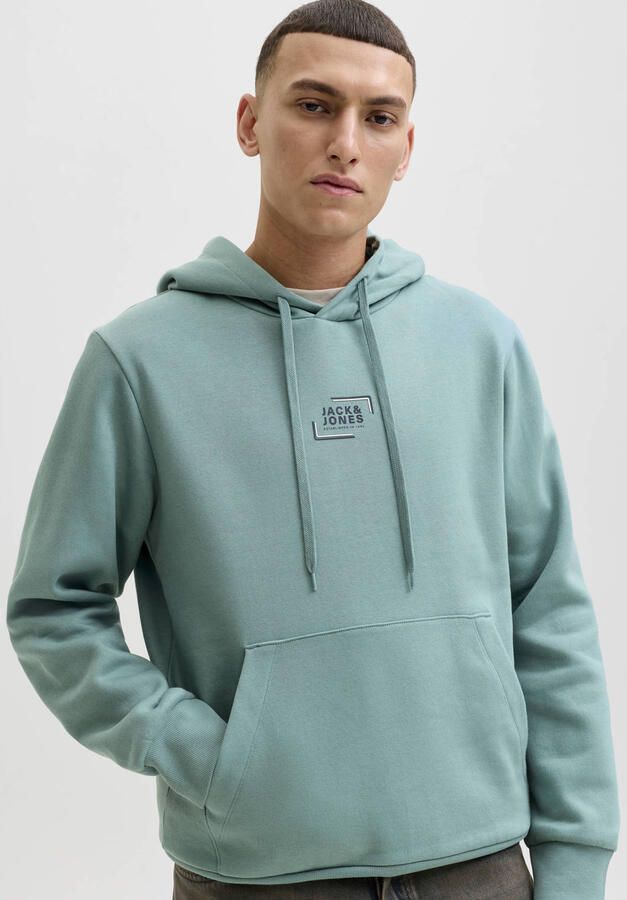 JACK & JONES hoodie turquoise