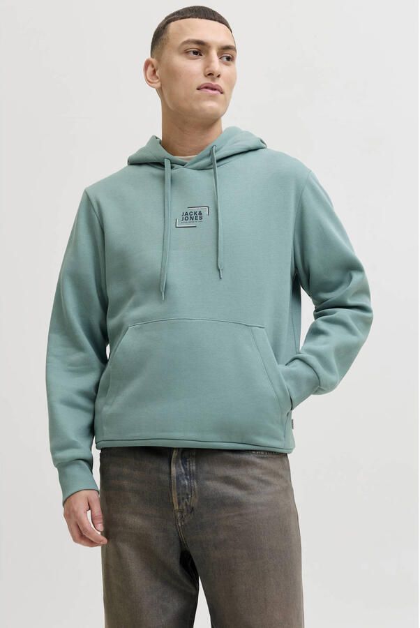 JACK & JONES hoodie turquoise - Foto 2