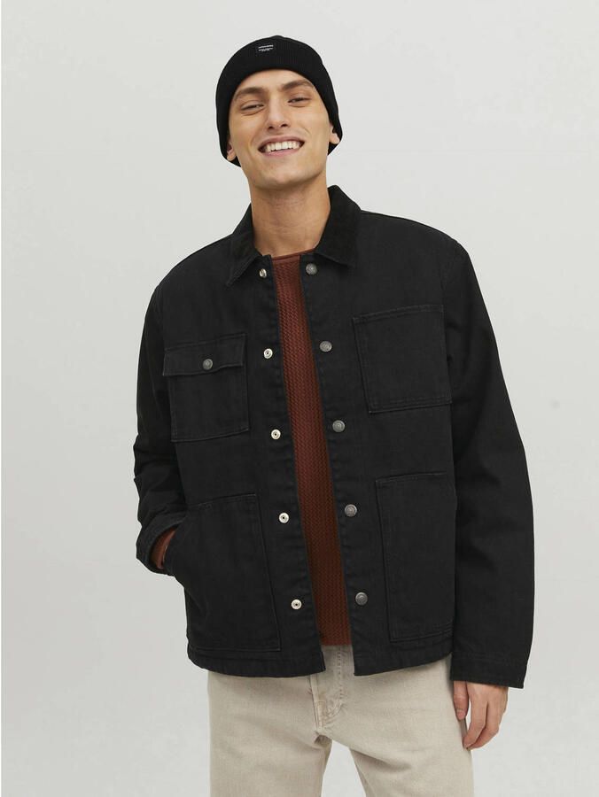 Jack & jones Basispet Stijlvol Ontwerp Black Heren - Foto 2