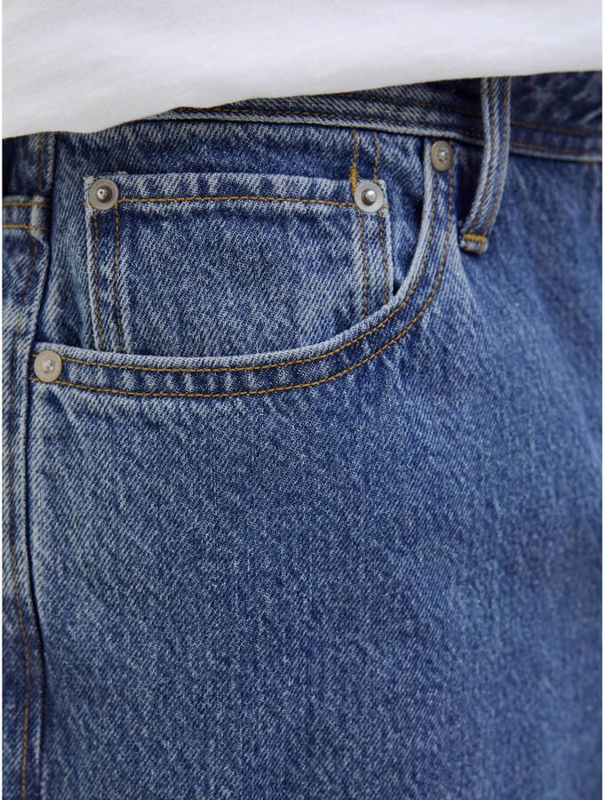 JACK & JONES JEANS INTELLIGENCE loose denim short medium blue denim
