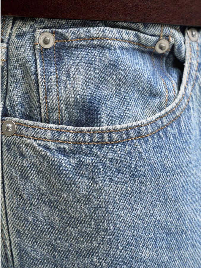 JACK & JONES JEANS INTELLIGENCE baggy fit denim short mediumblauw - Foto 2