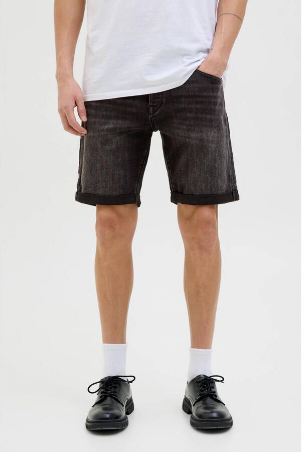 Jack & jones Korte regular fit jeans in 5-pocketmodel model 'RICK' - Foto 3