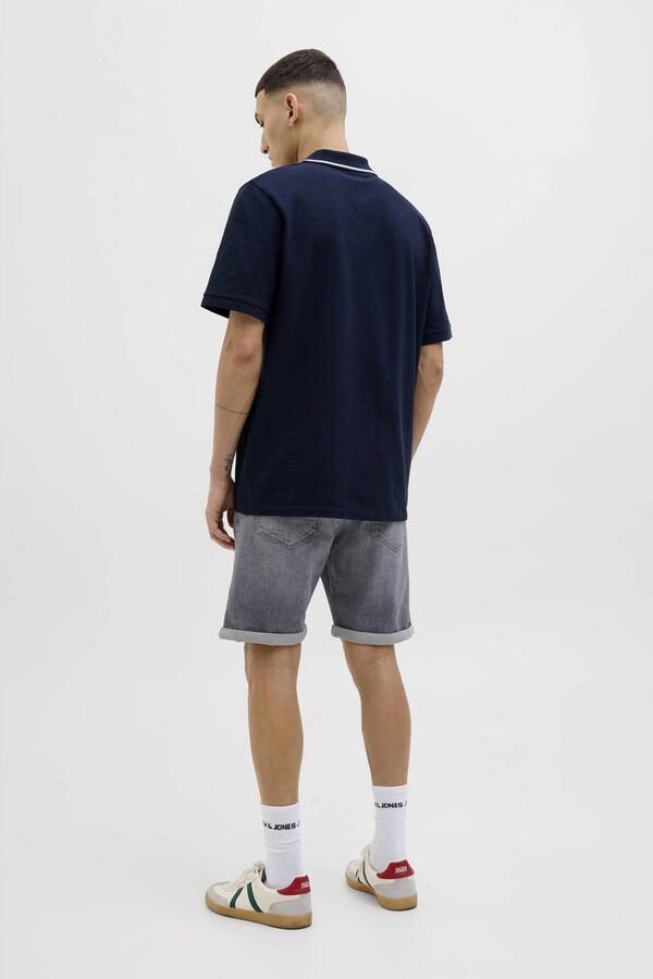 JACK & JONES JEANS INTELLIGENCE denim regular short JJIRICK JJIEVAN grey - Foto 3