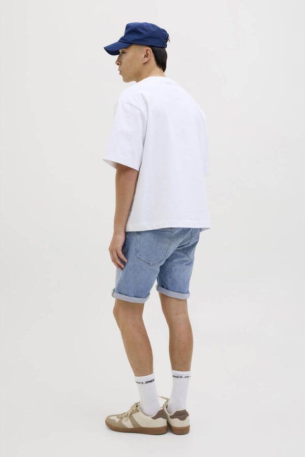 JACK & JONES JEANS INTELLIGENCE denim regular short JJIRICK JJIEVAN light blue - Foto 2