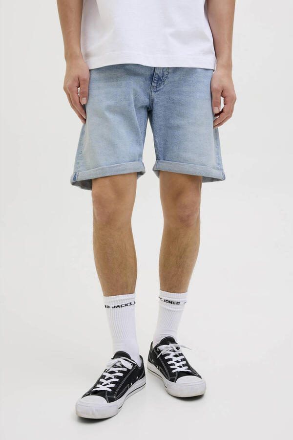 JACK & JONES JEANS INTELLIGENCE denim regular short JJIRICK JJIEVAN light blue - Foto 2