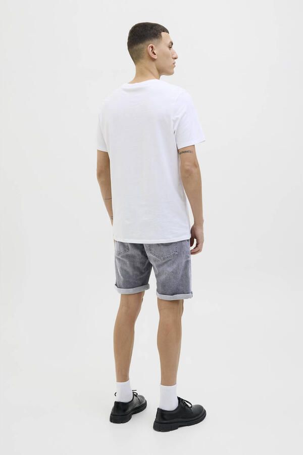 JACK & JONES JEANS INTELLIGENCE denim regular short JJIRICK JJIORIGINAL grey denim - Foto 2