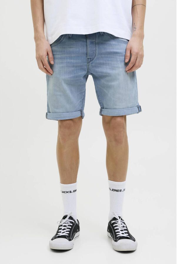 JACK & JONES JEANS INTELLIGENCE denim regular short light blue denim - Foto 2