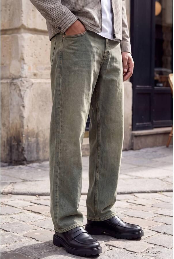 Jack & jones straight fit jeans van puur katoen model 'Alex' - Foto 2