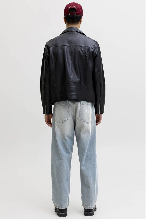 JACK & JONES JEANS INTELLIGENCE JJIALEX JJCREW baggy jeans blauw - Foto 2