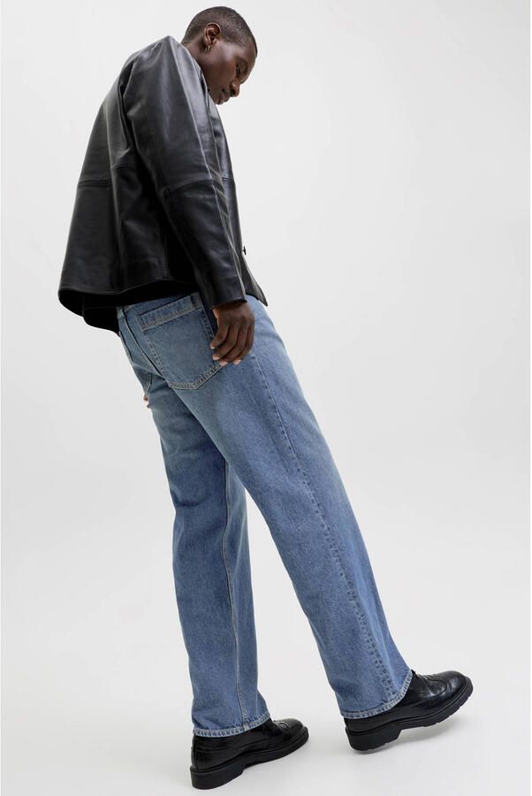 JACK & JONES JEANS INTELLIGENCE JJIALEX JJCREW baggy jeans blauw - Foto 2