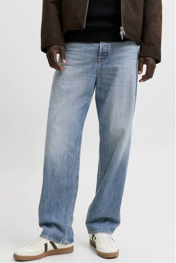JACK & JONES JEANS INTELLIGENCE JJIALEX JJORIGINAL baggy jeans blauw