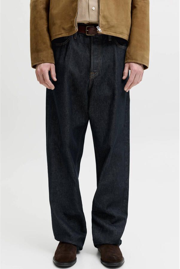 JACK & JONES JEANS INTELLIGENCE JJIALEX JJORIGINAL baggy jeans blauw