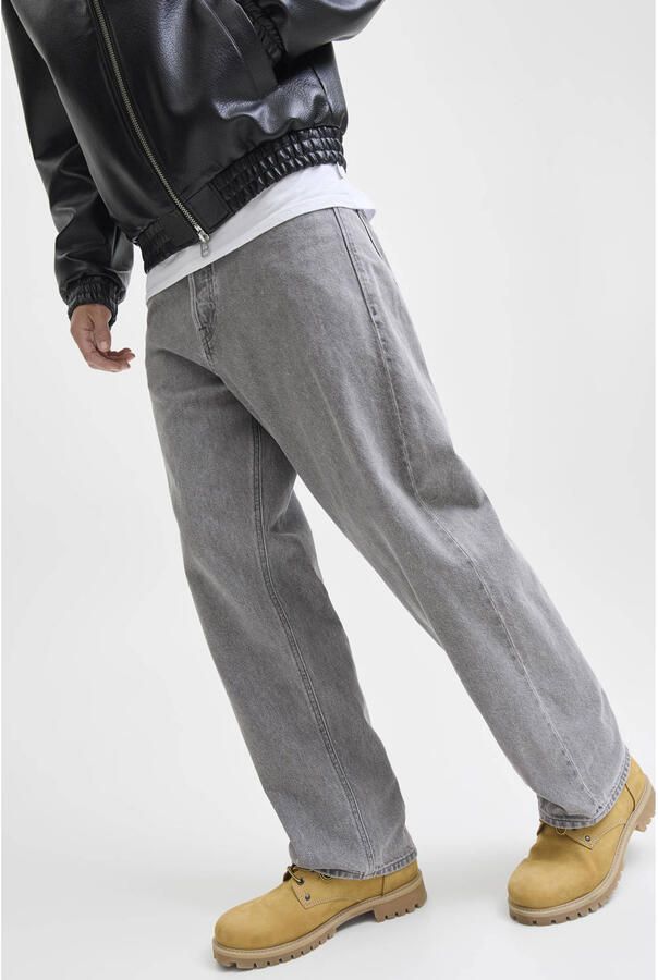 JACK & JONES JEANS INTELLIGENCE JJIALEX JJORIGINAL baggy jeans grey denim - Foto 2