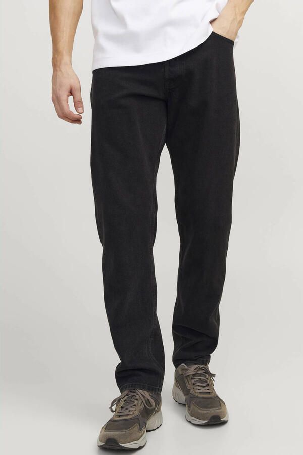 JACK & JONES JEANS INTELLIGENCE JJICHRIS JJORIGINAL relaxed fit jeans black denim