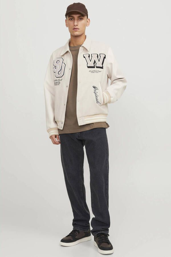 JACK & JONES JEANS INTELLIGENCE JJICHRIS JJORIGINAL relaxed fit jeans black denim - Foto 2