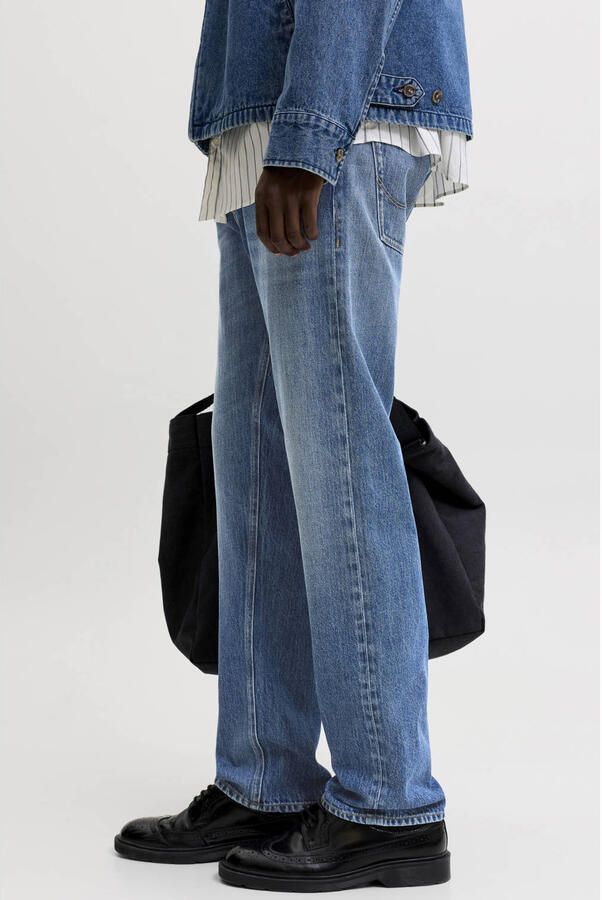JACK & JONES JEANS INTELLIGENCE JJICHRIS JJORIGINAL relaxed fit jeans blauw - Foto 2