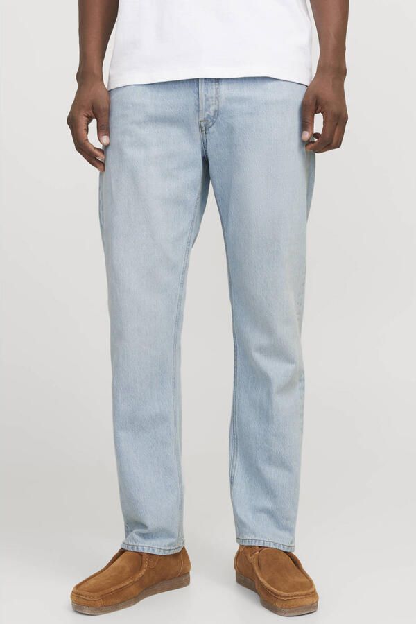 JACK & JONES JEANS INTELLIGENCE JJICHRIS JJORIGINAL relaxed fit jeans blauw