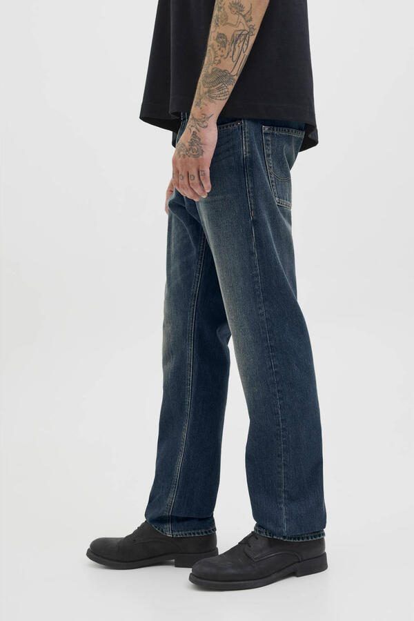 JACK & JONES JEANS INTELLIGENCE JJICHRIS JJORIGINAL relaxed fit jeans blue denim - Foto 3