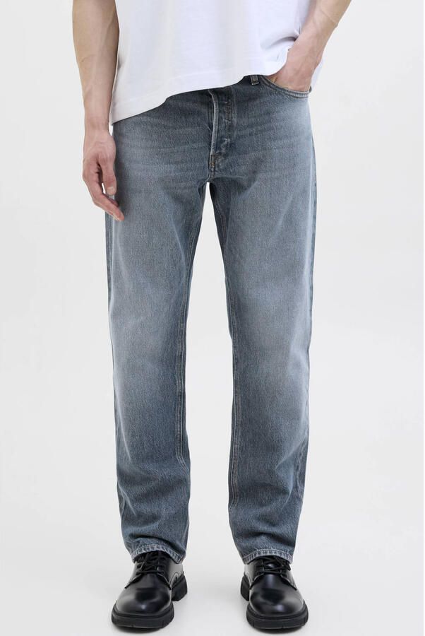 JACK & JONES JEANS INTELLIGENCE JJICHRIS JJORIGINAL relaxed fit jeans blue denim