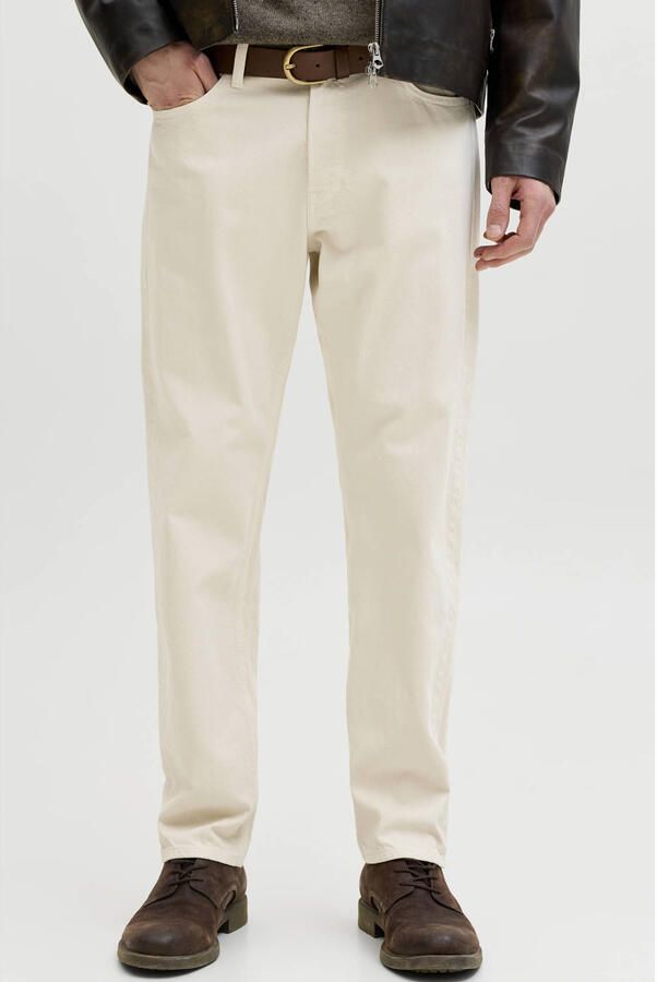 JACK & JONES JEANS INTELLIGENCE JJICHRIS JJORIGINAL relaxed fit jeans ecru