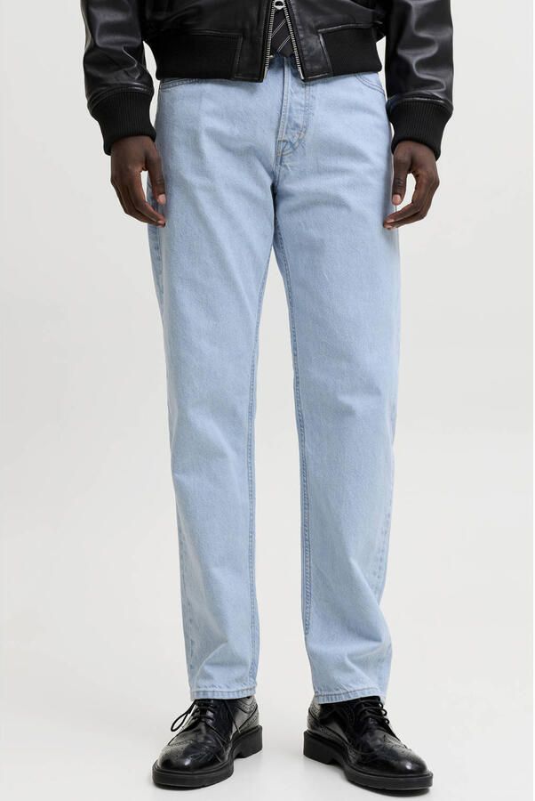 JACK & JONES JEANS INTELLIGENCE JJICHRIS JJORIGINAL relaxed fit jeans light blue denim