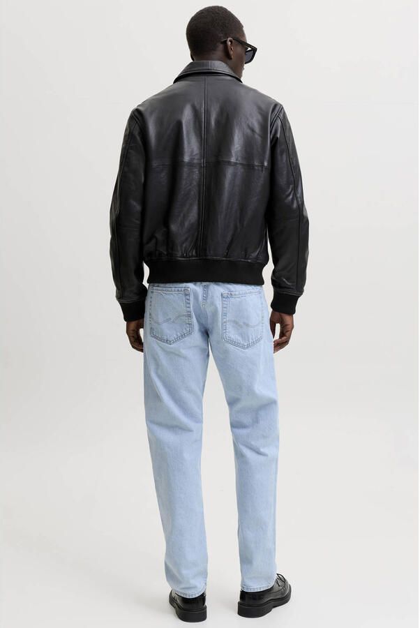 JACK & JONES JEANS INTELLIGENCE JJICHRIS JJORIGINAL relaxed fit jeans light blue denim - Foto 3